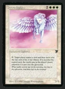 ***English Petra Sphinx*** MTG Legends Magic Kid Icarus - Image 1