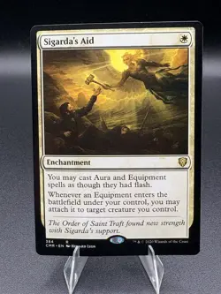Sigarda's Aid Commander Legends 384 LP x1 MTG Magic: the Gathering - Image 1