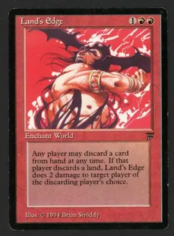 ***English Land's Edge*** MTG Legends Magic Kid Icarus - Image 1