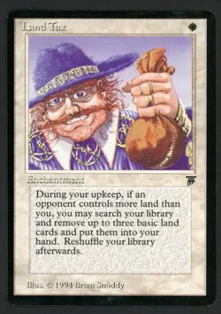 ***English Land Tax*** MTG Legends Magic Kid Icarus - Image 1