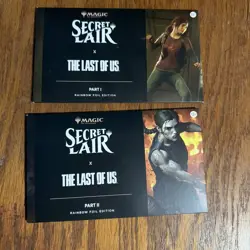 MTG Secret Lair Playstation Foil The Last of Us Part 1 and part 2! - Image 1