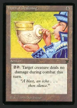 ***English Horn of Deafening*** MTG Legends Magic Kid Icarus - Image 1