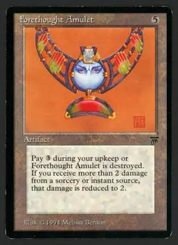 ***English Forethought Amulet*** MTG Legends Magic Kid Icarus - Image 1