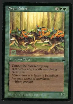 ***English Elven Riders*** MTG Legends Magic Kid Icarus - Image 1
