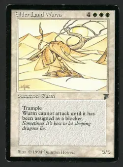 ***English Elder Land Wurm*** MTG Legends Magic Kid Icarus - Image 1