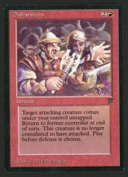 ***English Disharmony*** MTG Legends Magic Kid Icarus - Image 1