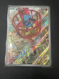 Pokemon TCG Riolu Illustration Rare Center Promo - Image 2