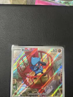 Pokemon TCG Riolu Illustration Rare Center Promo - Image 5