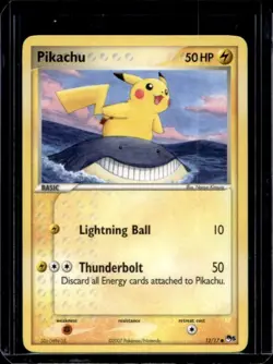2007 Pokemon POP Series 5 Pikachu #12/17 - Image 1