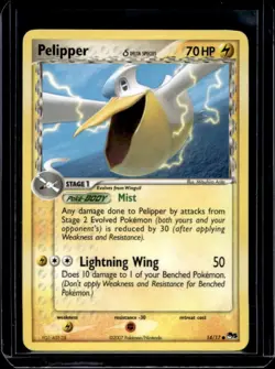 2007 Pokemon POP Series 5 Pelipper #14/17 - Image 1