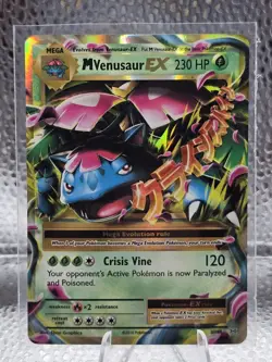 Pokemon M Venusaur EX 2/108 Ultra Rare Holo Card XY Evolutions - Image 1