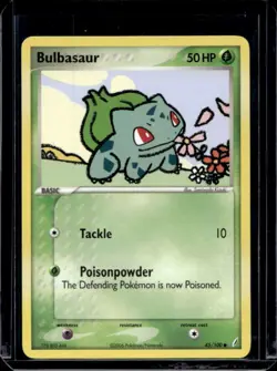 2006 Pokemon EX Crystal Guardians Bulbasaur #45/100 - Image 1