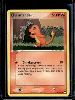 2007 Pokemon EX Power Keepers Charmander #48/108 - Image 1