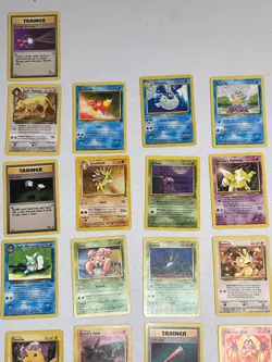 Pokemon Vintage WOTC 46 Card LP Lot (3 First Editions) NO RESERVE - Image 4