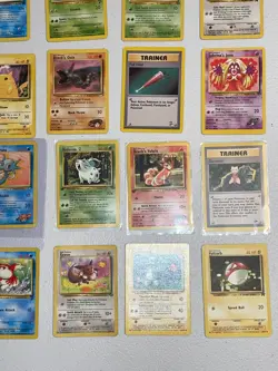 Pokemon Vintage WOTC 46 Card LP Lot (3 First Editions) NO RESERVE - Image 5