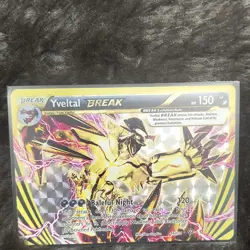 Pokemon Yveltal BREAK 66/114 XY Steam Siege Rare Holo 150HP Baleful Night - Image 1
