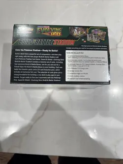 Pokemon Sword And Shield Evolving Skies Build and Battle Stadium Box SEALED 820650809781 - Image 3