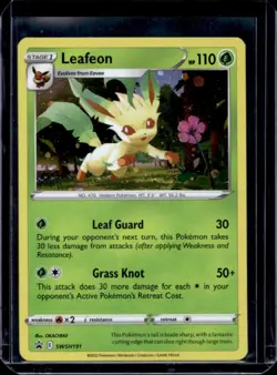 2019-2023 Pokemon SWSH Black Star Promos Leafeon Holo #SWSH191 - Image 1