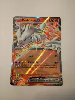 Reshiram Ex 20/86 White Flare WHT -Near Mint- Pokemon TCG - Image 1
