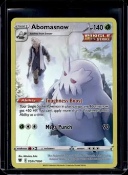 2022 Pokemon SWSH Astral Radiance Abomasnow Trainer Gallery #TG01/TG30 - Image 1