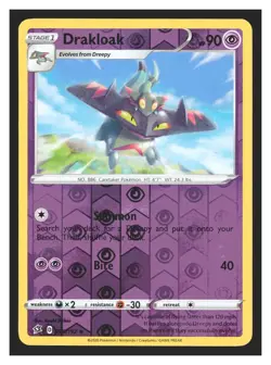 Pokemon - Drakloak 090/192 - Rebel Clash - Reverse Holo - NM/M - Image 1