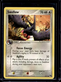 2004 Pokemon POP Series 1 Swellow #15/17 - Image 1