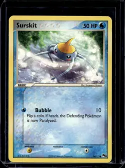 2004 Pokemon POP Series 1 Surskit #14/17 - Image 1