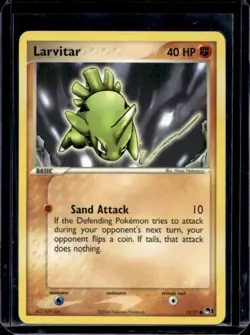 2004 Pokemon POP Series 1 Larvitar #11/17 - Image 1