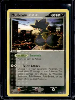 2004 Pokemon POP Series 1 Murkrow #8/17 - Image 1