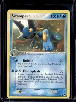 2004 Pokemon POP Series 1 Swampert #5/17 - Image 1