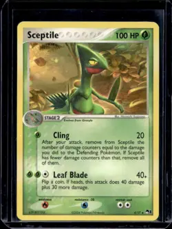 2004 Pokemon POP Series 1 Sceptile #4/17 - Image 1