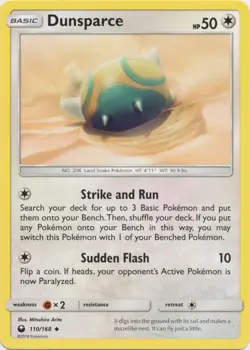 x4 Dunsparce - 110/168 - Uncommon Pokemon SM7 Celestial Storm M/NM - Image 1