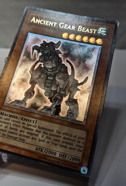 ULTIMATE Rare Ancient Gear Beast TLM-EN007 Unlimited Yugioh 859 - Image 3