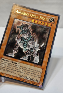 ULTIMATE Rare Ancient Gear Beast TLM-EN007 Unlimited Yugioh 859 - Image 4