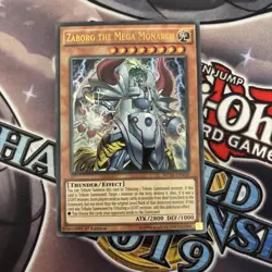 Yugioh x1 Zaborg the Mega Monarch (Ultra Rare 1st Ed MP15-EN154) VLP (VST) - Image 1
