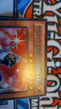 YuGiOh 1x Silent Swordsman LV7 DL17-EN003 (BLUE) Rare Duelist League Card NM - Image 4