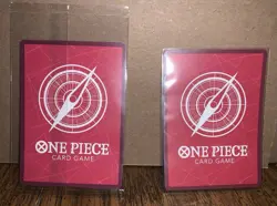 Psa Exclusive One Piece Promos * Monkey D Luffy And Shanks* Damaged Cards - Image 2