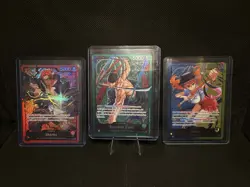 One Piece Starter Deck Leaders Lot (3 Cards) Nami Zoro Shanks - Image 1