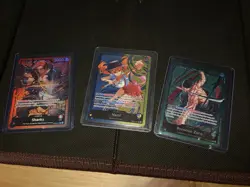One Piece Starter Deck Leaders Lot (3 Cards) Nami Zoro Shanks - Image 3