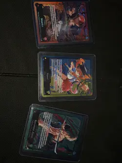 One Piece Starter Deck Leaders Lot (3 Cards) Nami Zoro Shanks - Image 4