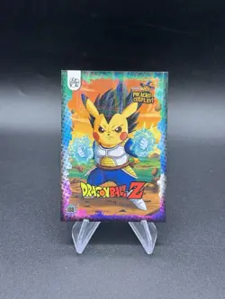 Dragon Ball Z Holo Pikachu Cosplay Set 2025 Pokemon Chase Card 188 - Image 1