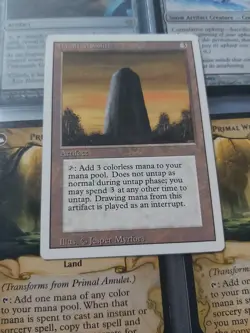MTG Magic The Gathering: Revised Edition: Basalt Monolith Uncommon - MP - Image 1