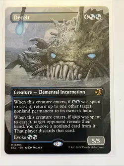 Deceit (Borderless) Lorwyn Eclipsed Regular - Image 1