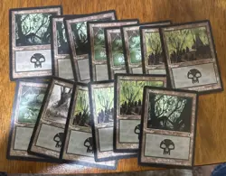 MTG Magic the Gathering Basic Land Lot Odyssey, 118 total lands! - Image 2