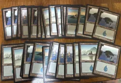 MTG Magic the Gathering Basic Land Lot Odyssey, 118 total lands! - Image 5