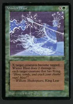 ***English Winter Blast*** MTG Legends Magic Kid Icarus - Image 1