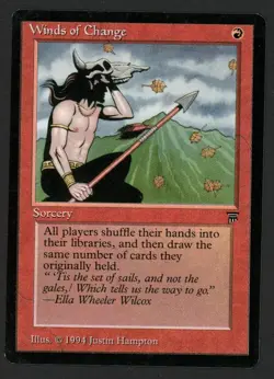 ***English Winds of Change*** MTG Legends Magic Kid Icarus - Image 1