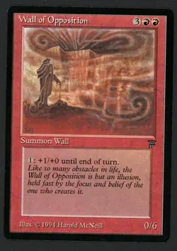 ***English Wall of Opposition*** MTG Legends Magic Kid Icarus - Image 1