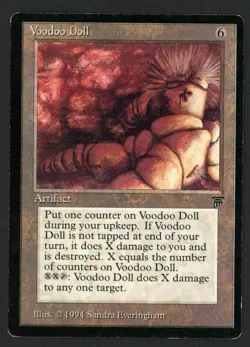 ***English Voodoo Doll*** MTG Legends Magic Kid Icarus - Image 1