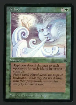 ***English Typhoon*** MTG Legends Magic Kid Icarus - Image 1